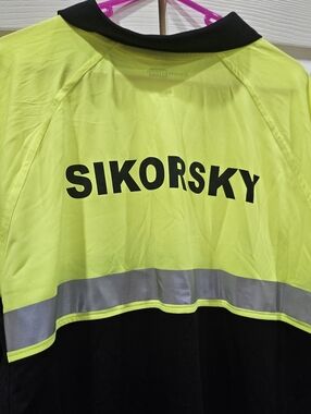 SIKORSKY Shirt, 2X Sikorsky Mens Shirt, Military Airforce Shirt, Lockheed Shirt